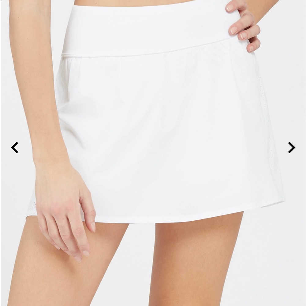 Spanx Best Selling - “The Get Moving Skort” - white NWOT